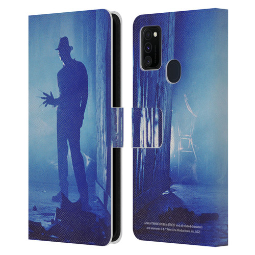 A Nightmare On Elm Street 3 Dream Warriors Graphics Freddy Leather Book Wallet Case Cover For Samsung Galaxy M30s (2019)/M21 (2020)
