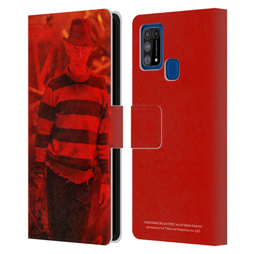 A Nightmare On Elm Street 3 Dream Warriors Graphics Freddy 2 Leather Book Wallet Case Cover For Samsung Galaxy M31 (2020)