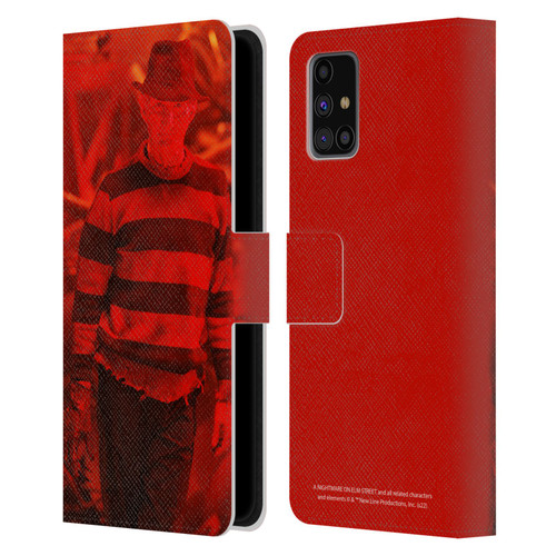 A Nightmare On Elm Street 3 Dream Warriors Graphics Freddy 2 Leather Book Wallet Case Cover For Samsung Galaxy M31s (2020)