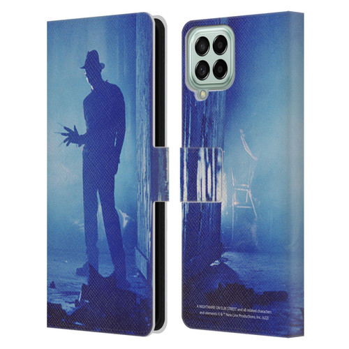 A Nightmare On Elm Street 3 Dream Warriors Graphics Freddy Leather Book Wallet Case Cover For Samsung Galaxy M33 (2022)