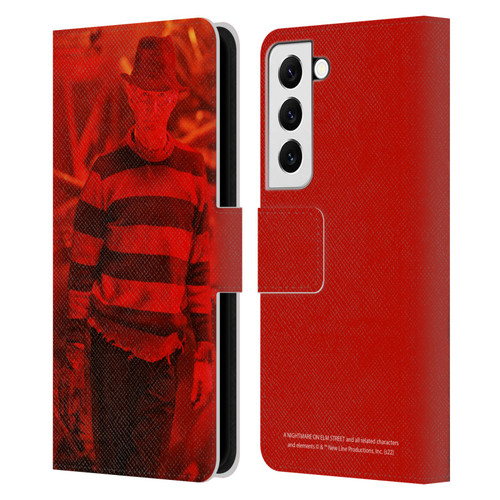 A Nightmare On Elm Street 3 Dream Warriors Graphics Freddy 2 Leather Book Wallet Case Cover For Samsung Galaxy S22 5G