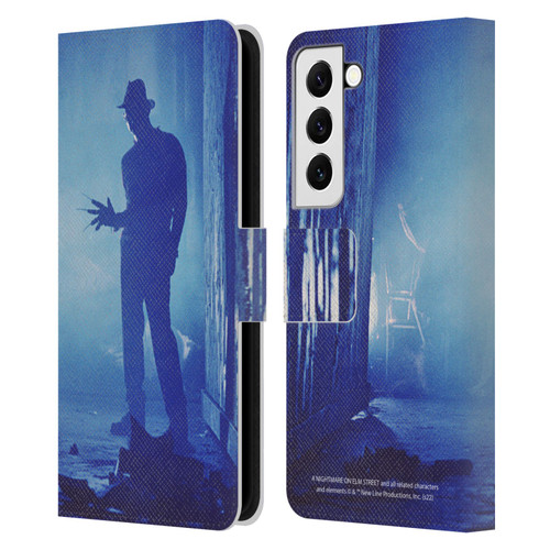 A Nightmare On Elm Street 3 Dream Warriors Graphics Freddy Leather Book Wallet Case Cover For Samsung Galaxy S22 5G