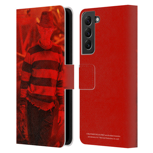A Nightmare On Elm Street 3 Dream Warriors Graphics Freddy 2 Leather Book Wallet Case Cover For Samsung Galaxy S22+ 5G