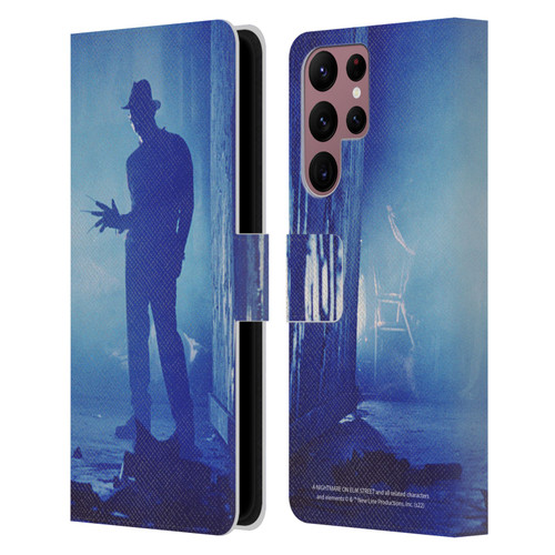 A Nightmare On Elm Street 3 Dream Warriors Graphics Freddy Leather Book Wallet Case Cover For Samsung Galaxy S22 Ultra 5G