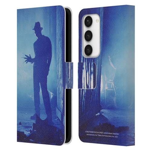 A Nightmare On Elm Street 3 Dream Warriors Graphics Freddy Leather Book Wallet Case Cover For Samsung Galaxy S23 5G