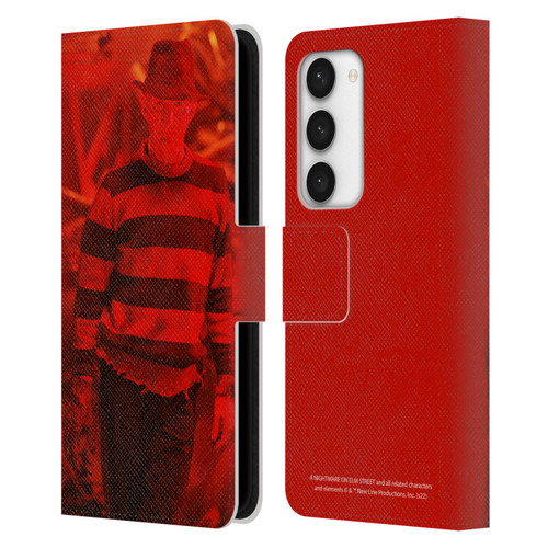 A Nightmare On Elm Street 3 Dream Warriors Graphics Freddy 2 Leather Book Wallet Case Cover For Samsung Galaxy S23 5G