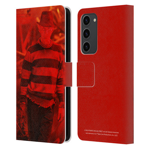 A Nightmare On Elm Street 3 Dream Warriors Graphics Freddy 2 Leather Book Wallet Case Cover For Samsung Galaxy S23+ 5G