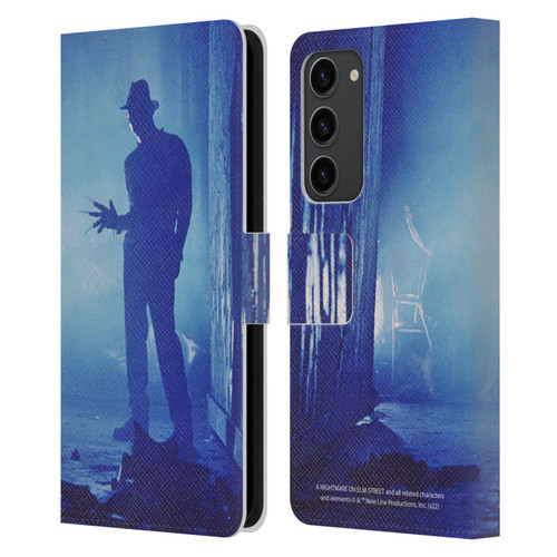 A Nightmare On Elm Street 3 Dream Warriors Graphics Freddy Leather Book Wallet Case Cover For Samsung Galaxy S23+ 5G