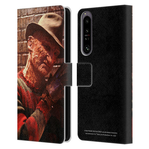 A Nightmare On Elm Street 3 Dream Warriors Graphics Freddy 3 Leather Book Wallet Case Cover For Sony Xperia 1 IV