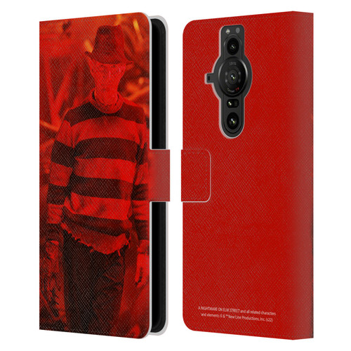 A Nightmare On Elm Street 3 Dream Warriors Graphics Freddy 2 Leather Book Wallet Case Cover For Sony Xperia Pro-I