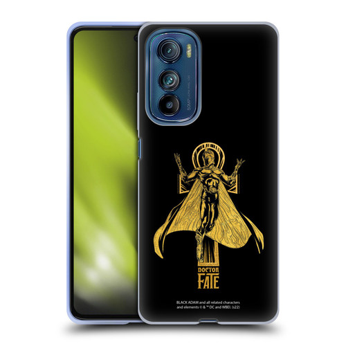 Black Adam Graphics Doctor Fate Soft Gel Case for Motorola Edge 30