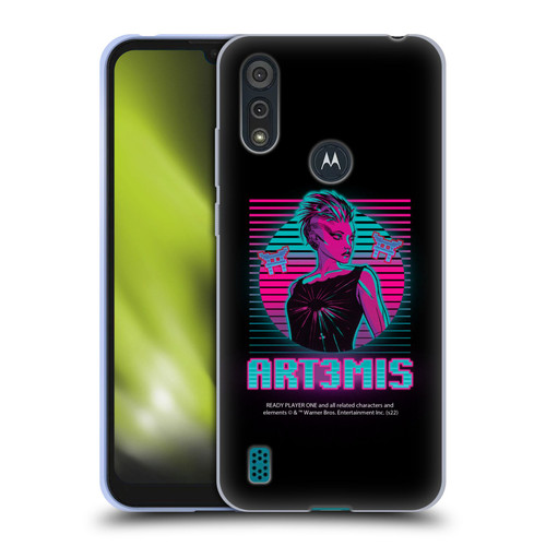 Ready Player One Graphics Character Art Soft Gel Case for Motorola Moto E6s (2020)