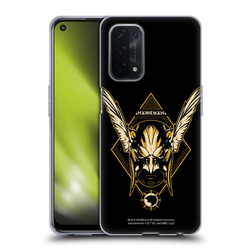 Black Adam Graphics Hawkman Soft Gel Case for OPPO A54 5G