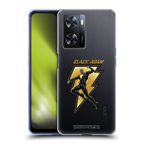 Black Adam Graphics Black Adam 2 Soft Gel Case for OPPO A57s