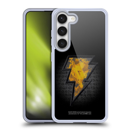 Black Adam Graphics Icon Soft Gel Case for Samsung Galaxy S23 5G