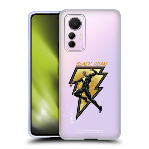 Black Adam Graphics Black Adam 2 Soft Gel Case for Xiaomi 12 Lite