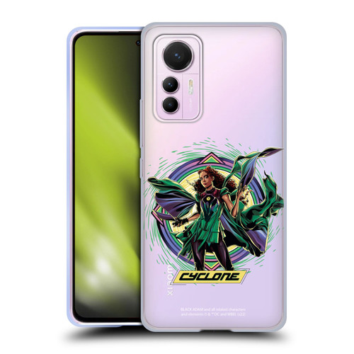 Black Adam Graphics Cyclone Soft Gel Case for Xiaomi 12 Lite