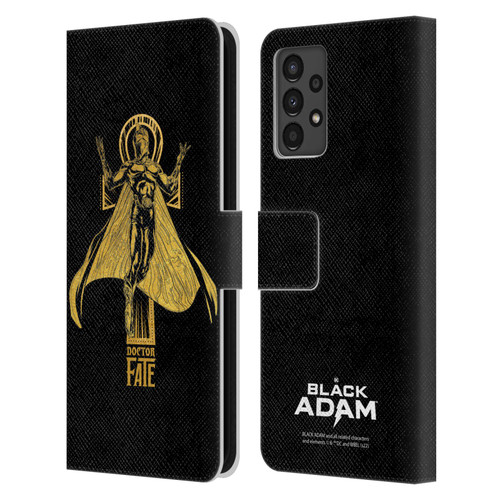 Black Adam Graphics Doctor Fate Leather Book Wallet Case Cover For Samsung Galaxy A13 (2022)