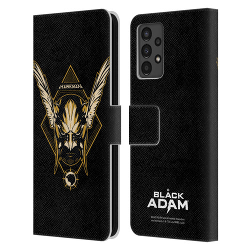 Black Adam Graphics Hawkman Leather Book Wallet Case Cover For Samsung Galaxy A13 (2022)