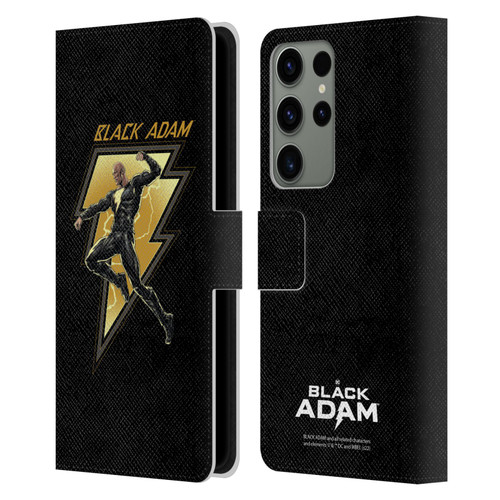 Black Adam Graphics Black Adam 2 Leather Book Wallet Case Cover For Samsung Galaxy S23 Ultra 5G