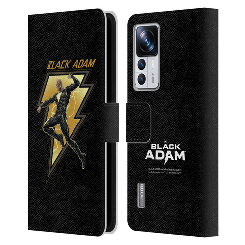 Black Adam Graphics Black Adam 2 Leather Book Wallet Case Cover For Xiaomi 12T Pro