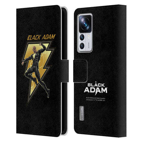 Black Adam Graphics Black Adam 2 Leather Book Wallet Case Cover For Xiaomi 12T Pro