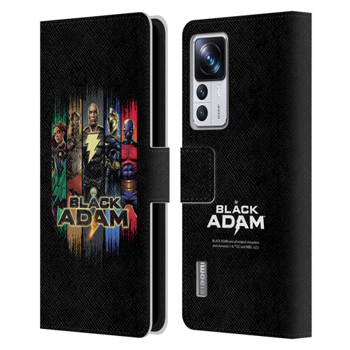 Black Adam Graphics Group Leather Book Wallet Case Cover For Xiaomi 12T Pro