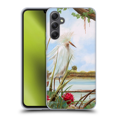 Lisa Sparling Birds And Nature All Dressed Up Soft Gel Case for Samsung Galaxy A34 5G