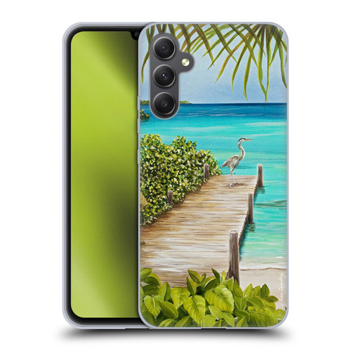 Lisa Sparling Birds And Nature Coastal Seclusion Soft Gel Case for Samsung Galaxy A34 5G