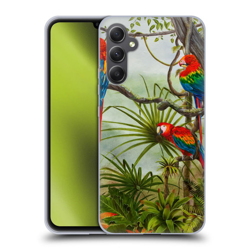 Lisa Sparling Birds And Nature Misty Morning Soft Gel Case for Samsung Galaxy A34 5G