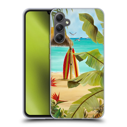 Lisa Sparling Birds And Nature Surf Shack Soft Gel Case for Samsung Galaxy A34 5G