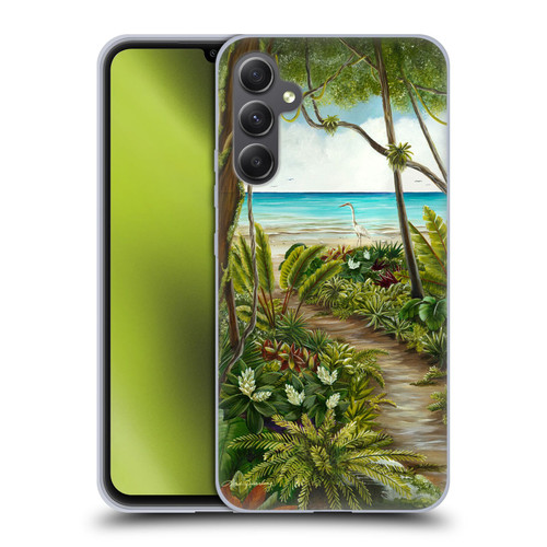 Lisa Sparling Birds And Nature Paradise Soft Gel Case for Samsung Galaxy A34 5G