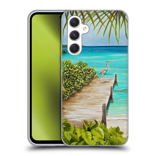 Lisa Sparling Birds And Nature Coastal Seclusion Soft Gel Case for Samsung Galaxy A54 5G