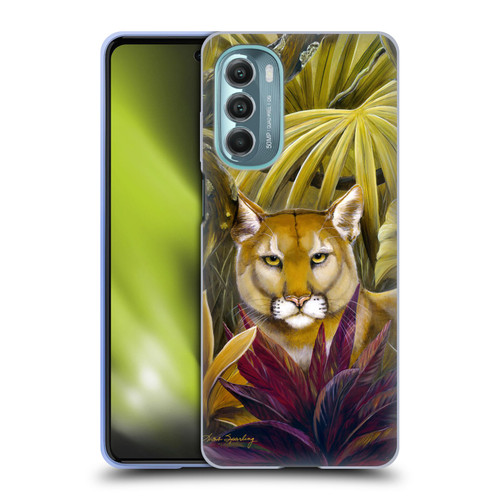 Lisa Sparling Creatures Florida Forest Panther Soft Gel Case for Motorola Moto G Stylus 5G (2022)