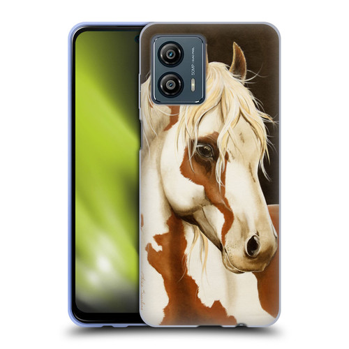 Lisa Sparling Creatures Horse Soft Gel Case for Motorola Moto G53 5G
