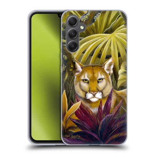 Lisa Sparling Creatures Florida Forest Panther Soft Gel Case for Samsung Galaxy A34 5G