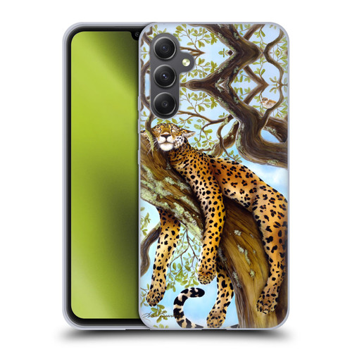Lisa Sparling Creatures Leopard Soft Gel Case for Samsung Galaxy A34 5G