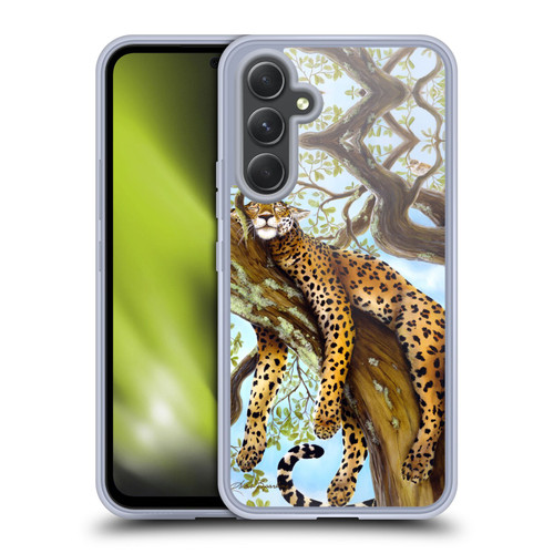 Lisa Sparling Creatures Leopard Soft Gel Case for Samsung Galaxy A54 5G