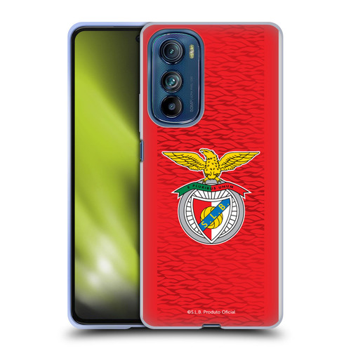 S.L. Benfica 2021/22 Crest Kit Home Soft Gel Case for Motorola Edge 30