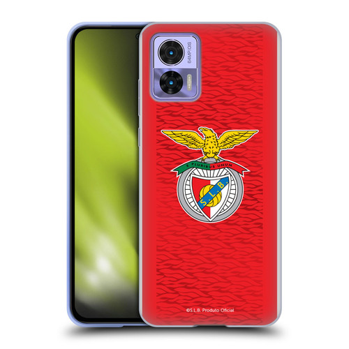 S.L. Benfica 2021/22 Crest Kit Home Soft Gel Case for Motorola Edge 30 Neo 5G