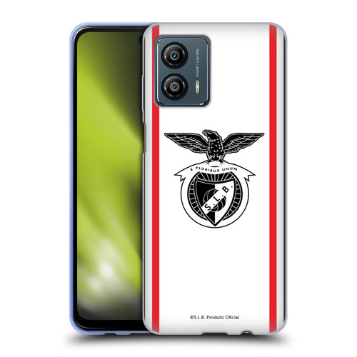 S.L. Benfica 2021/22 Crest Kit Away Soft Gel Case for Motorola Moto G53 5G