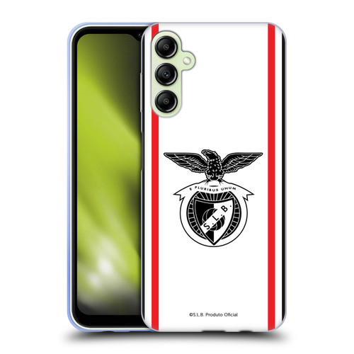 S.L. Benfica 2021/22 Crest Kit Away Soft Gel Case for Samsung Galaxy A14 5G