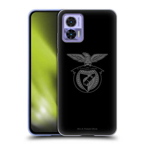 S.L. Benfica 2021/22 Crest Black Soft Gel Case for Motorola Edge 30 Neo 5G