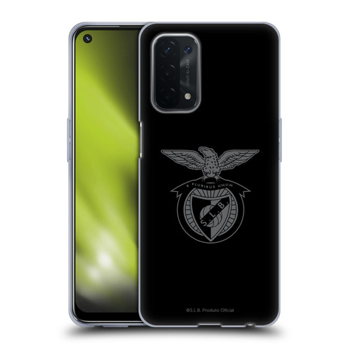 S.L. Benfica 2021/22 Crest Black Soft Gel Case for OPPO A54 5G