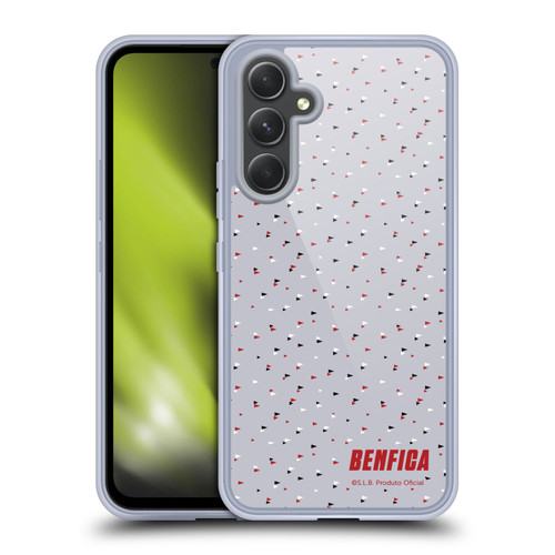 S.L. Benfica 2021/22 Crest Triangles Soft Gel Case for Samsung Galaxy A54 5G