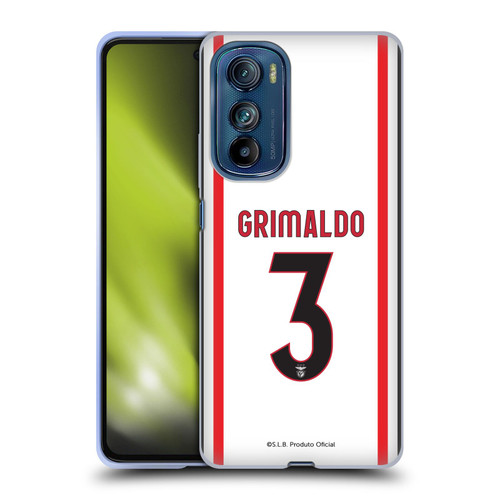 S.L. Benfica 2021/22 Players Away Kit Álex Grimaldo Soft Gel Case for Motorola Edge 30