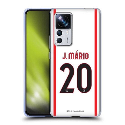 S.L. Benfica 2021/22 Players Away Kit João Mário Soft Gel Case for Xiaomi 12T Pro
