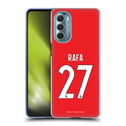 S.L. Benfica 2021/22 Players Home Kit Rafa Silva Soft Gel Case for Motorola Moto G Stylus 5G (2022)