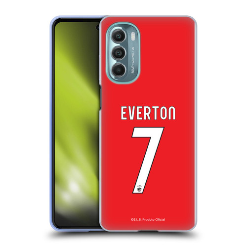 S.L. Benfica 2021/22 Players Home Kit Everton Soares Soft Gel Case for Motorola Moto G Stylus 5G (2022)