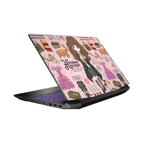 Harry Potter Graphics Hermione Pattern Vinyl Sticker Skin Decal Cover for HP Pavilion 15.6" 15-dk0047TX